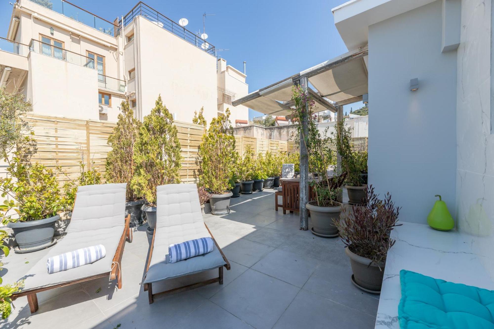 Top Kolonaki Studio+Terrace Stunning Acropolis Views أثينا المظهر الخارجي الصورة