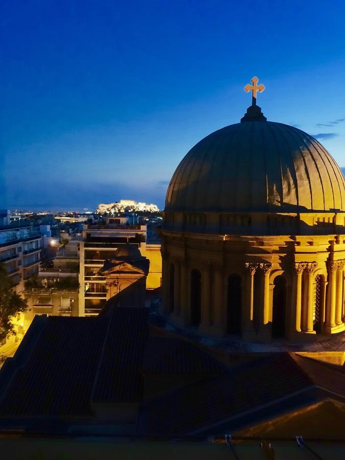 Top Kolonaki Studio+Terrace Stunning Acropolis Views أثينا المظهر الخارجي الصورة