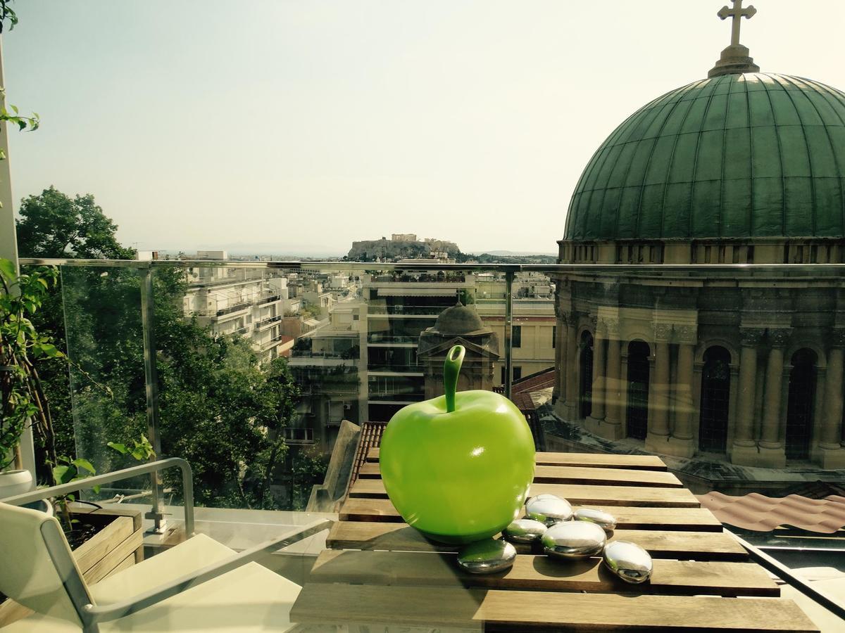 Top Kolonaki Studio+Terrace Stunning Acropolis Views أثينا المظهر الخارجي الصورة